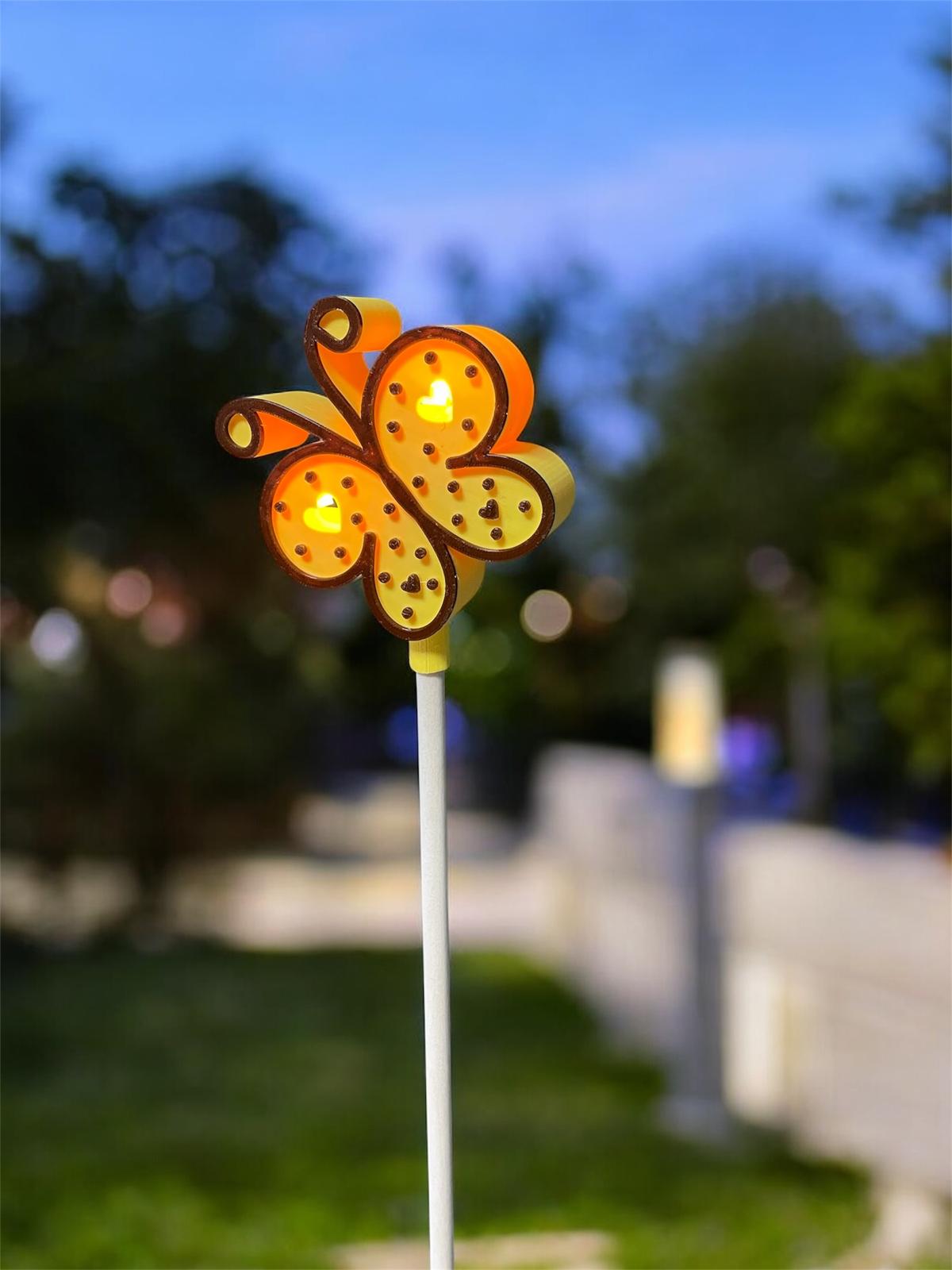 Dekorativer Garten Stecker